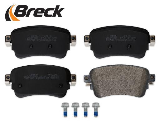 BRECK Bremsbelagsatz, Scheibenbremse